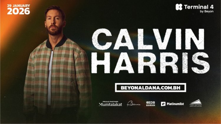 Calvin Harris Live at Exhibition World Bahrain
