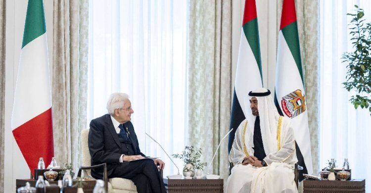 UAE President, Italian President discuss strengthening strategic partnership during Abu Dhabi talks