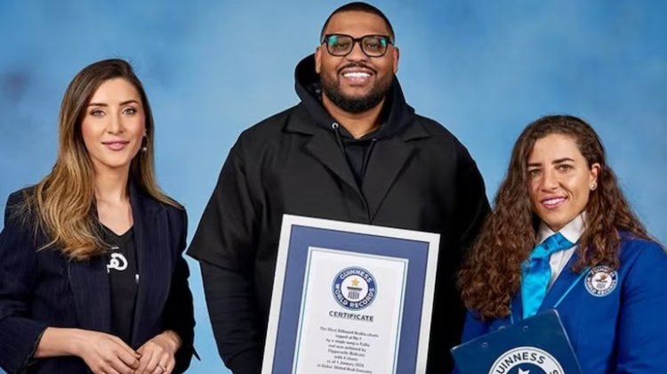 Bahraini artist Flipperachi sets Guinness World Record with global hit ‘FA9LA’