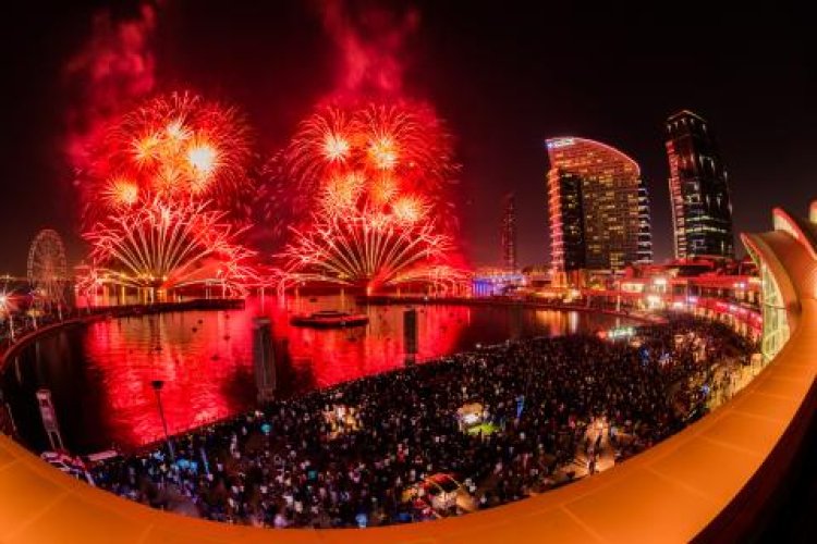 Dubai Festival City Hosts Surprise Fireworks as UAE–Kuwait Celebrations Begin