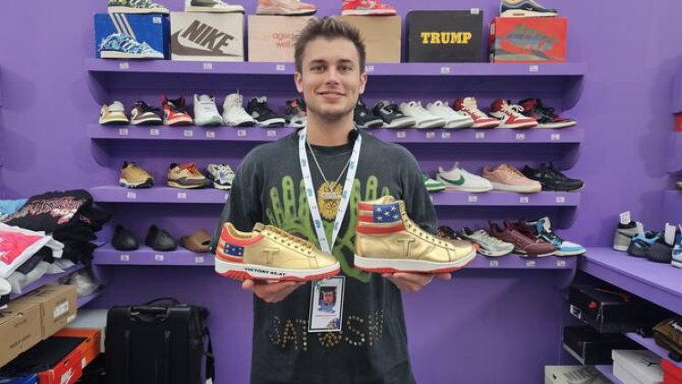 Rare Trump High-Tops Valued at $180,000 Draw Crowds at Sneaker Con Jeddah
