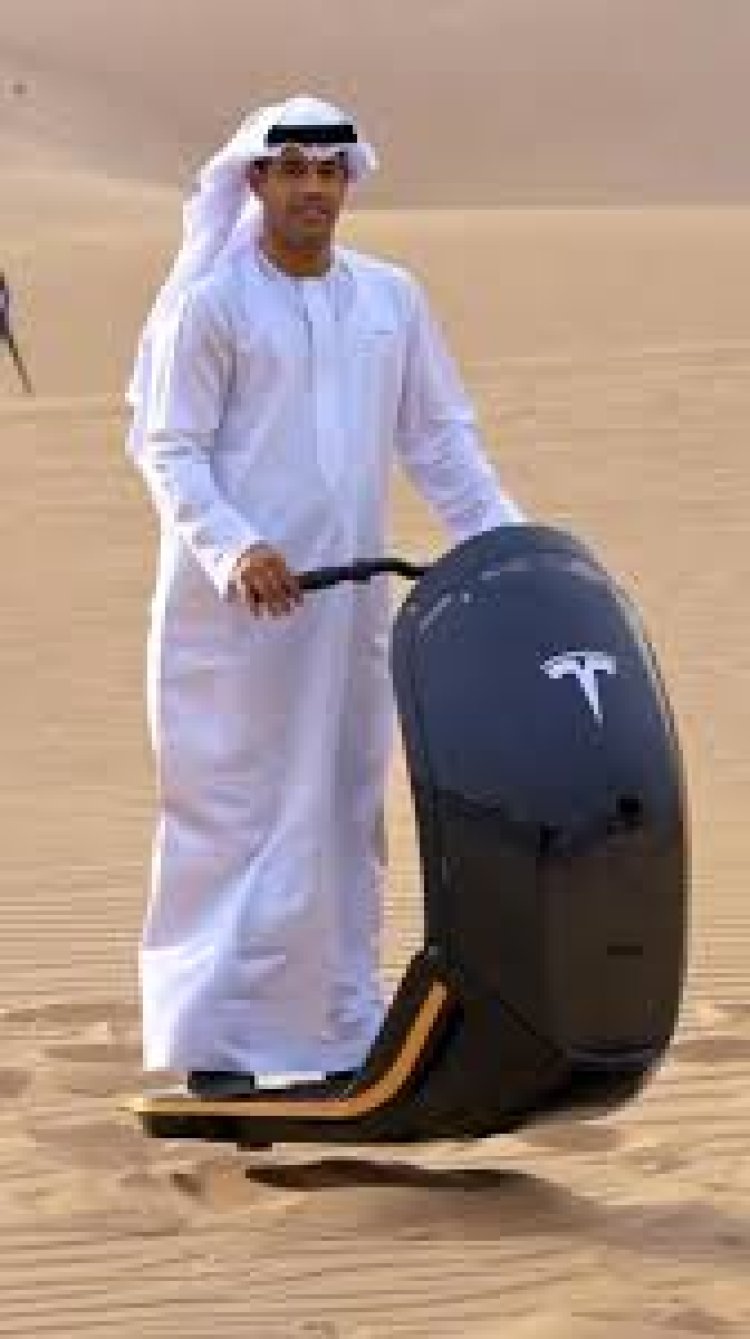 Viral ‘Tesla hover bike’ in Dubai is CGI , no such vehicle exists