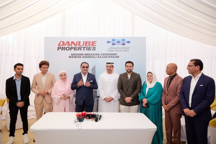 Danube Properties Begins Construction of Rizwan Askerali Sajan Masjid in Dubai Silicon Oasis
