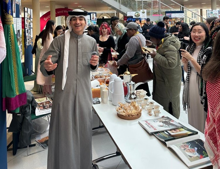 Bahraini students showcase culture and heritage at Nottingham Trent University global week