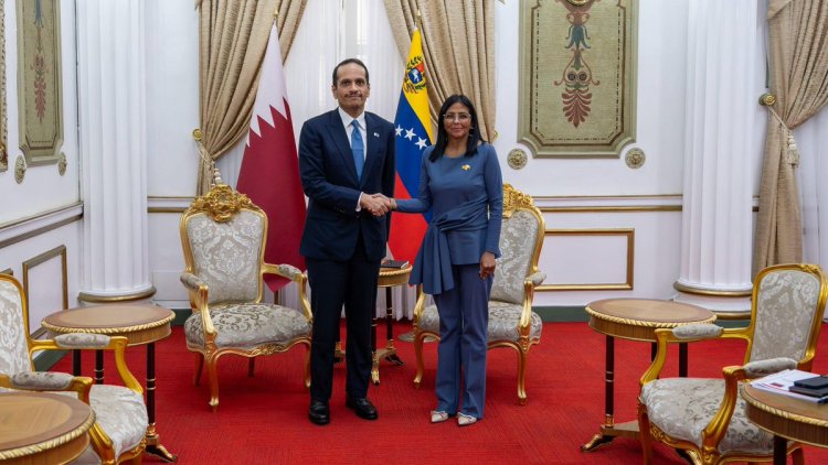 Qatar FM reviews ties with Venezuela’s acting president amid heightened regional diplomacy