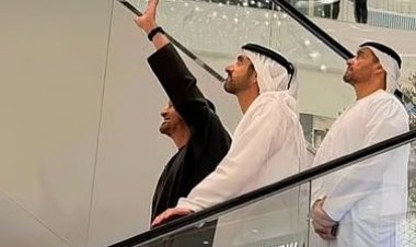 UAE President and Dubai Crown Prince make surprise visit to Dubai Mall amid regional tensions