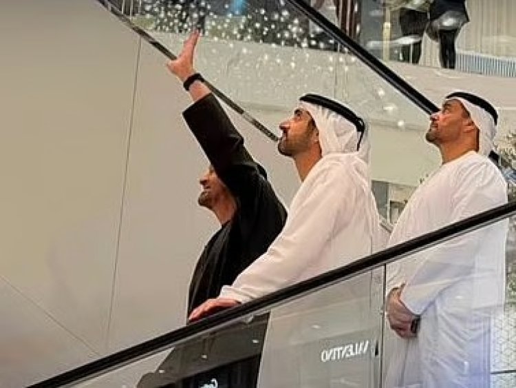 UAE President and Dubai Crown Prince make surprise visit to Dubai Mall amid regional tensions