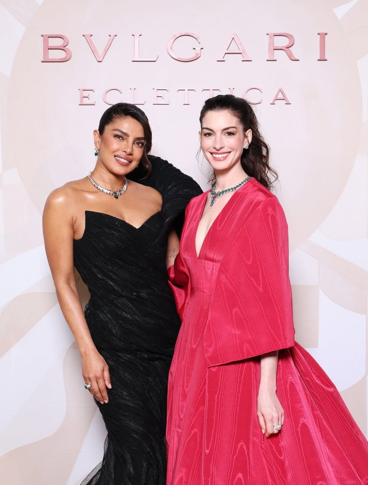 Priyanka Chopra, Anne Hathaway and more bring glamour to Bvlgari Eclettica event