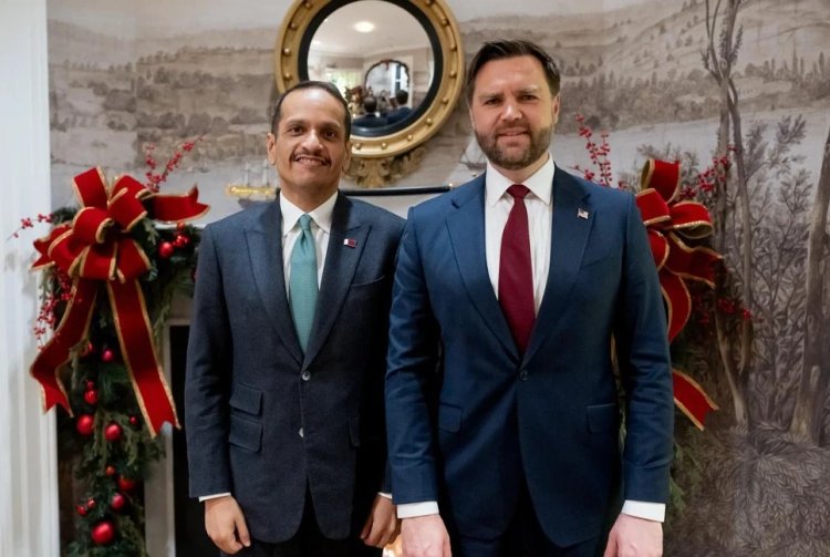 Qatar PM meets US Vice President JD Vance to Enhance strategic cooperation