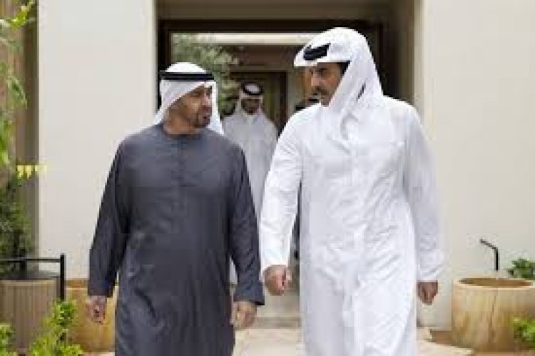 Qatar Amir, UAE president discuss regional developments, stress joint coordination