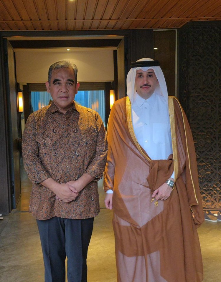 Indonesia, Qatar review bilateral cooperation in high-level meeting