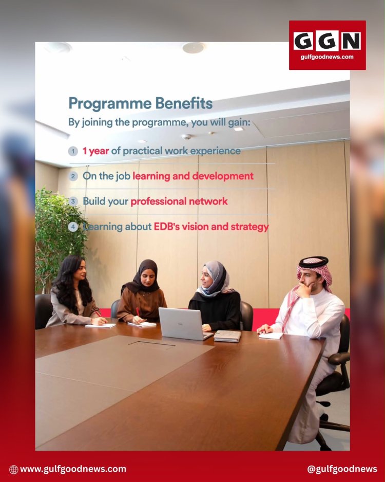 Launch Your Career: Bahrain EDB Opens Applications for the 2026 Graduate Trainee Programme