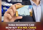 Dubai Residents Can Now Buy RTA Nol Cards at Selected Al Ansari Exchange Branches