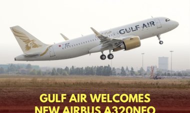 Gulf Air Welcomes New Airbus A320neo Series Aircraft to Its Growing Fleet