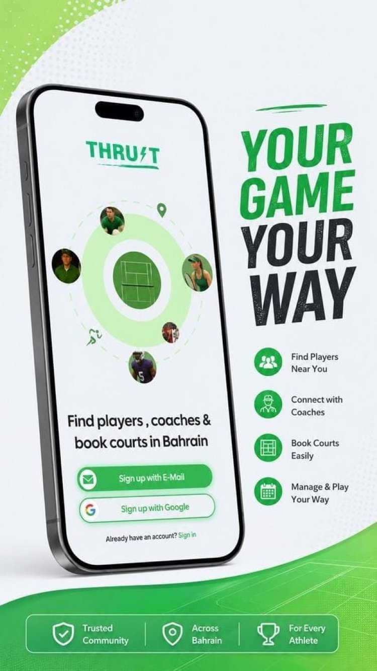 Started at 15: How a 17-Year-Old Is Building a Bahrain-Based Sports-Tech Startup