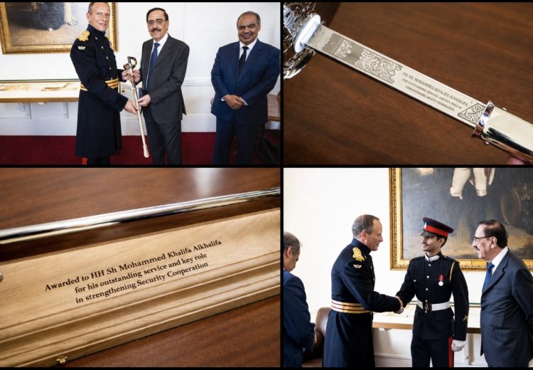UK’s Sandhurst Celebrates Milestone Ties with Bahrain as First Graduate Honoured