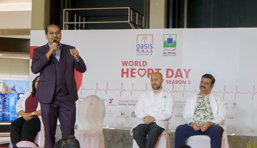 A session during the World Heart Day programme.