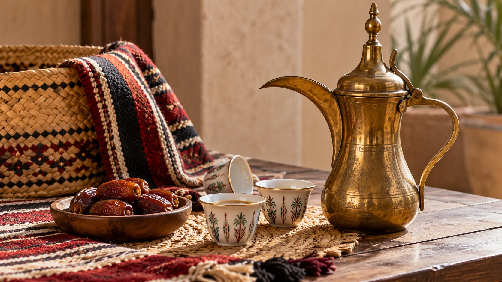 Gulf cultural heritage objects — AI-generated supporting illustration