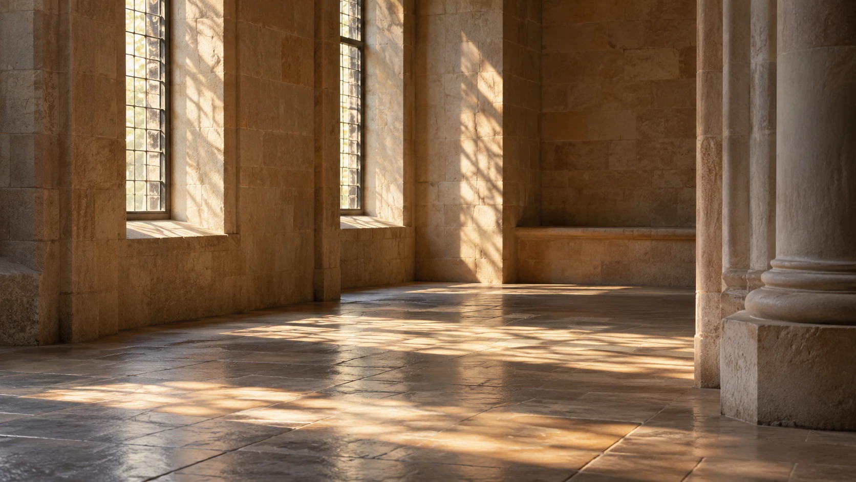 A peaceful place for reflection — AI-generated supporting illustration