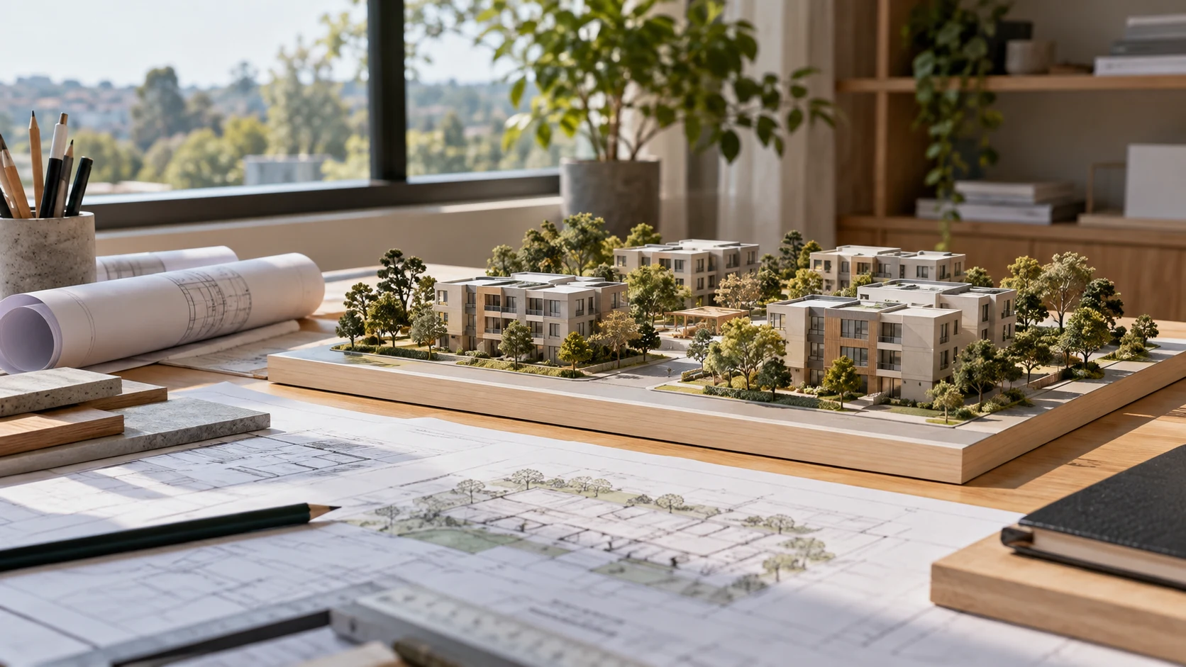 Residential property planning — AI-generated supporting illustration