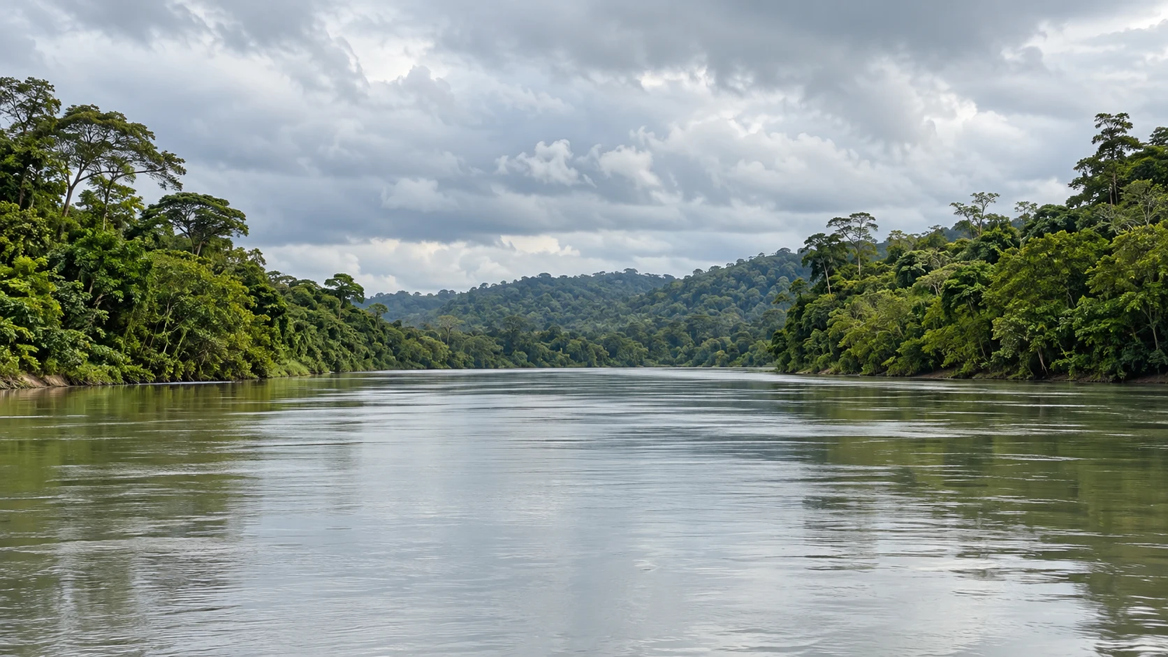 A quiet river landscape — AI-generated supporting illustration