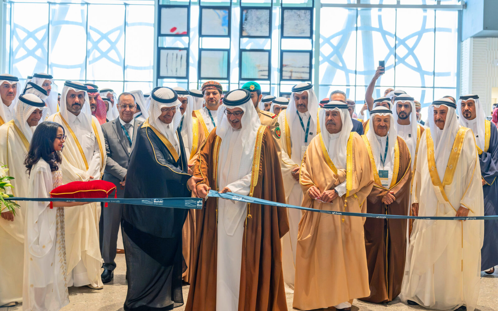 Ribbon-cutting at the Made in GCC Forum and Exhibition 2026 in Bahrain.