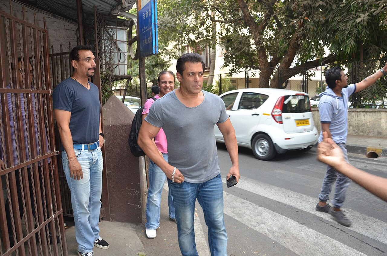 Salman Khan in a May2018 public appearance file photograph