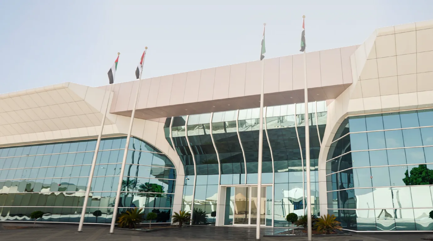 Official image accompanying the announcement of Tahnoun International Airport’s new name