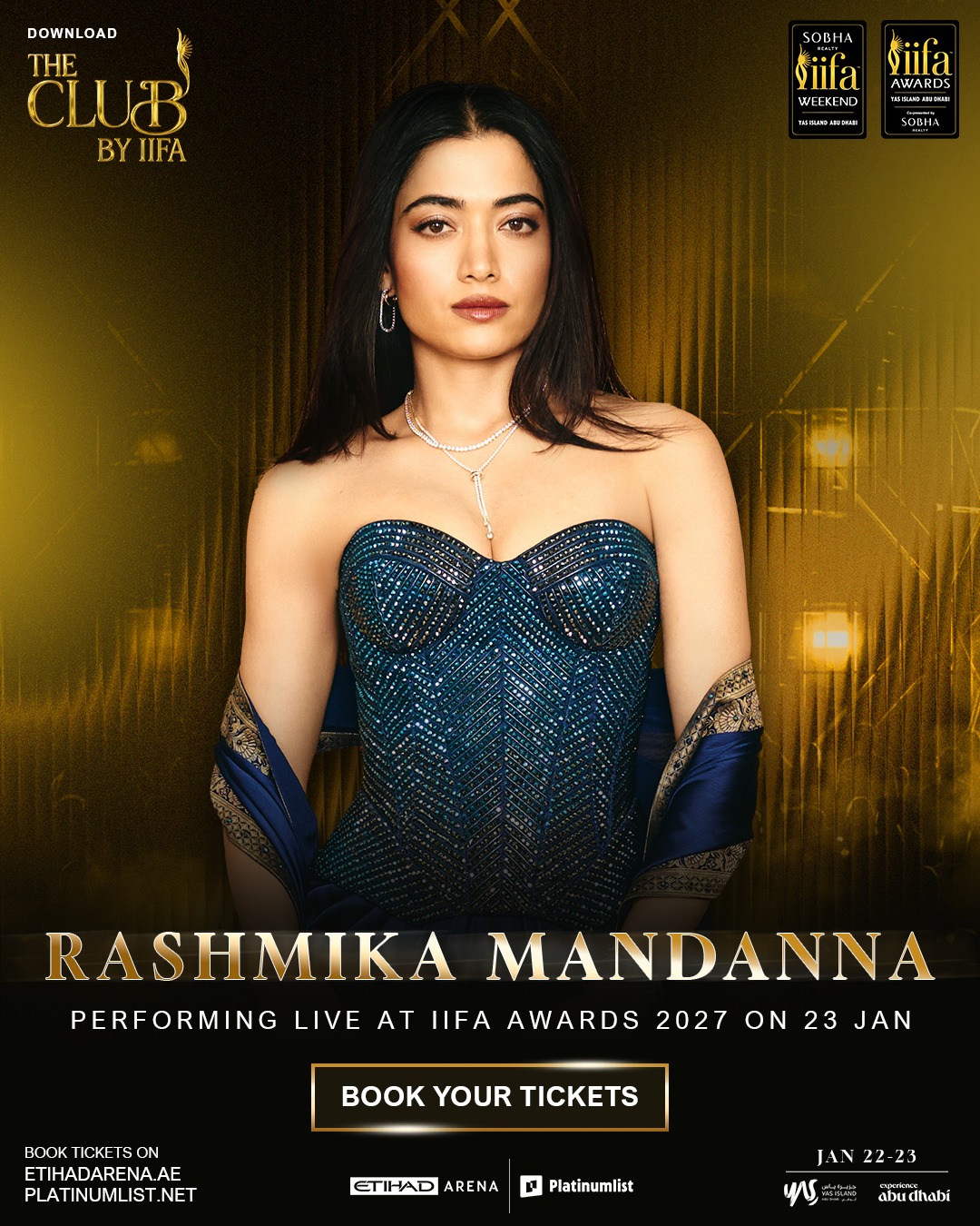 Rashmika Mandanna announced as an IIFA Awards 2027 performer