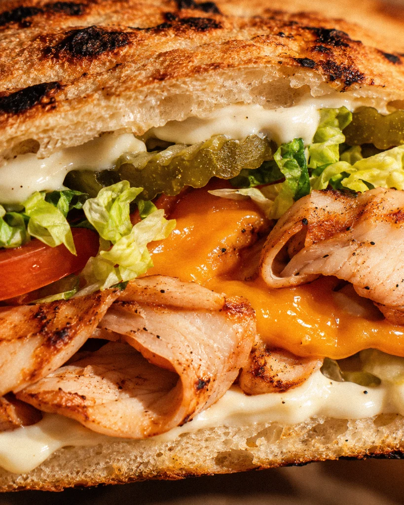 Sandwich from the DŌ supplied food photography