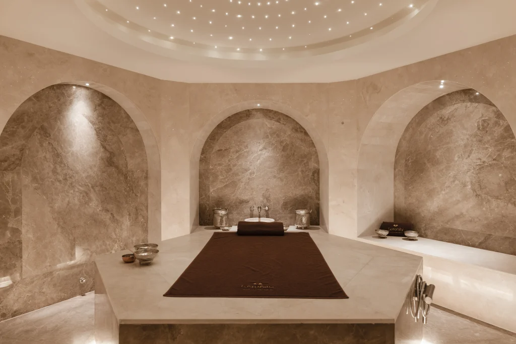 Hammam room at Serenity – The Art of Well Being