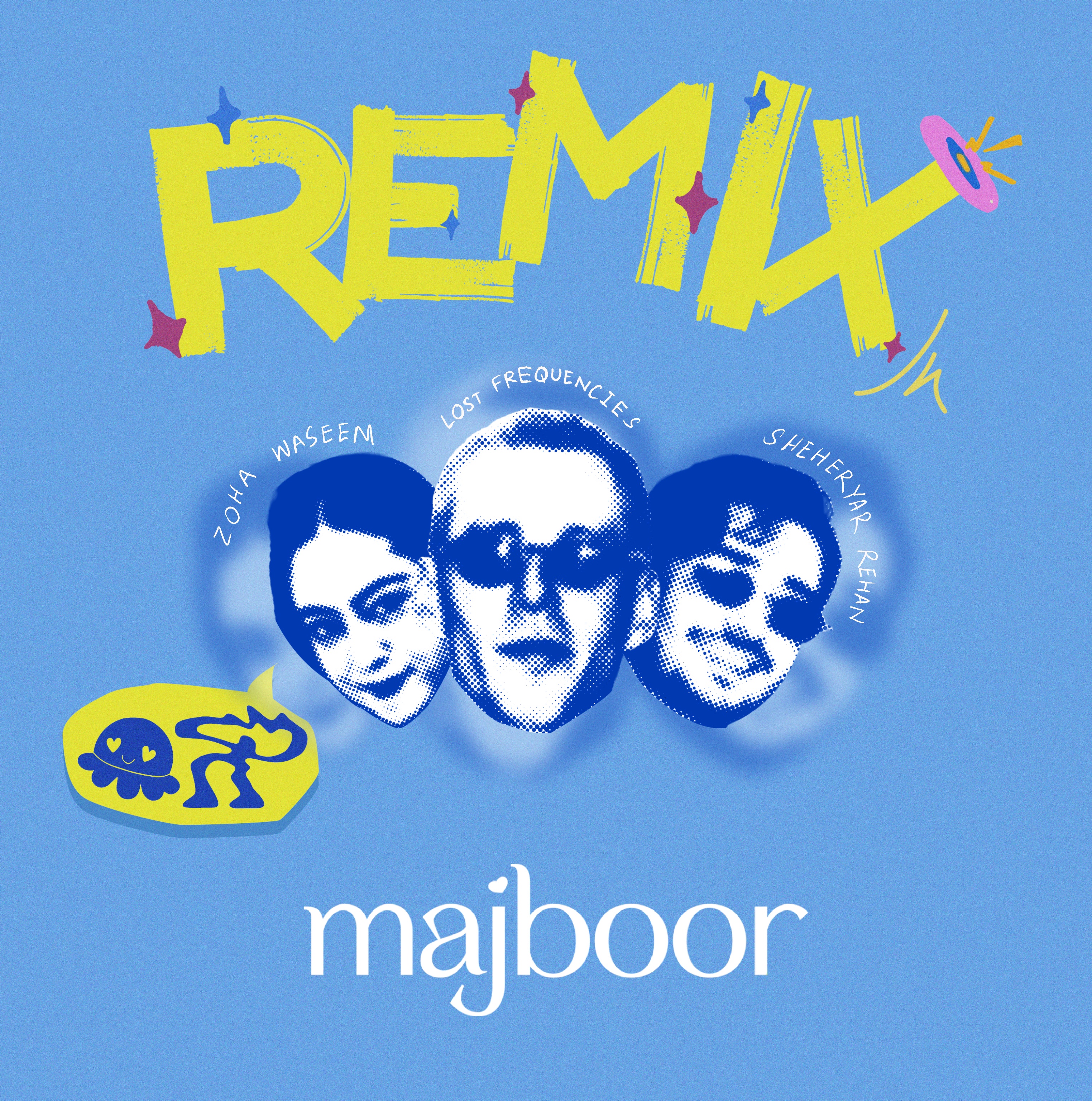 Album artwork for Lost Frequencies’ remix of Majboor