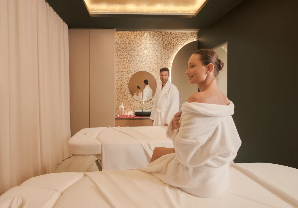 Couples treatment room at Serenity – The Art of Well Being