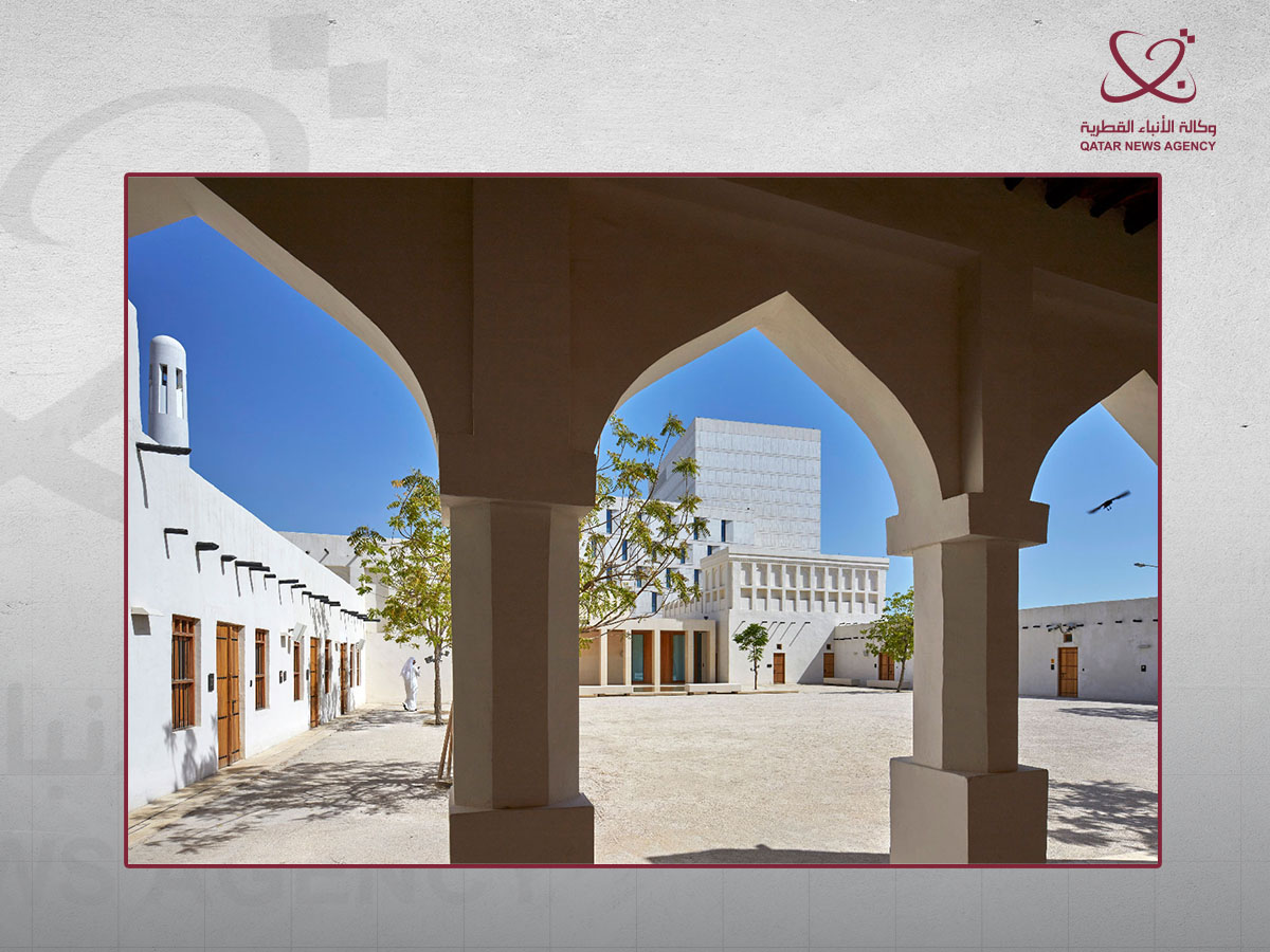 The courtyard and buildings of Msheireb Museums