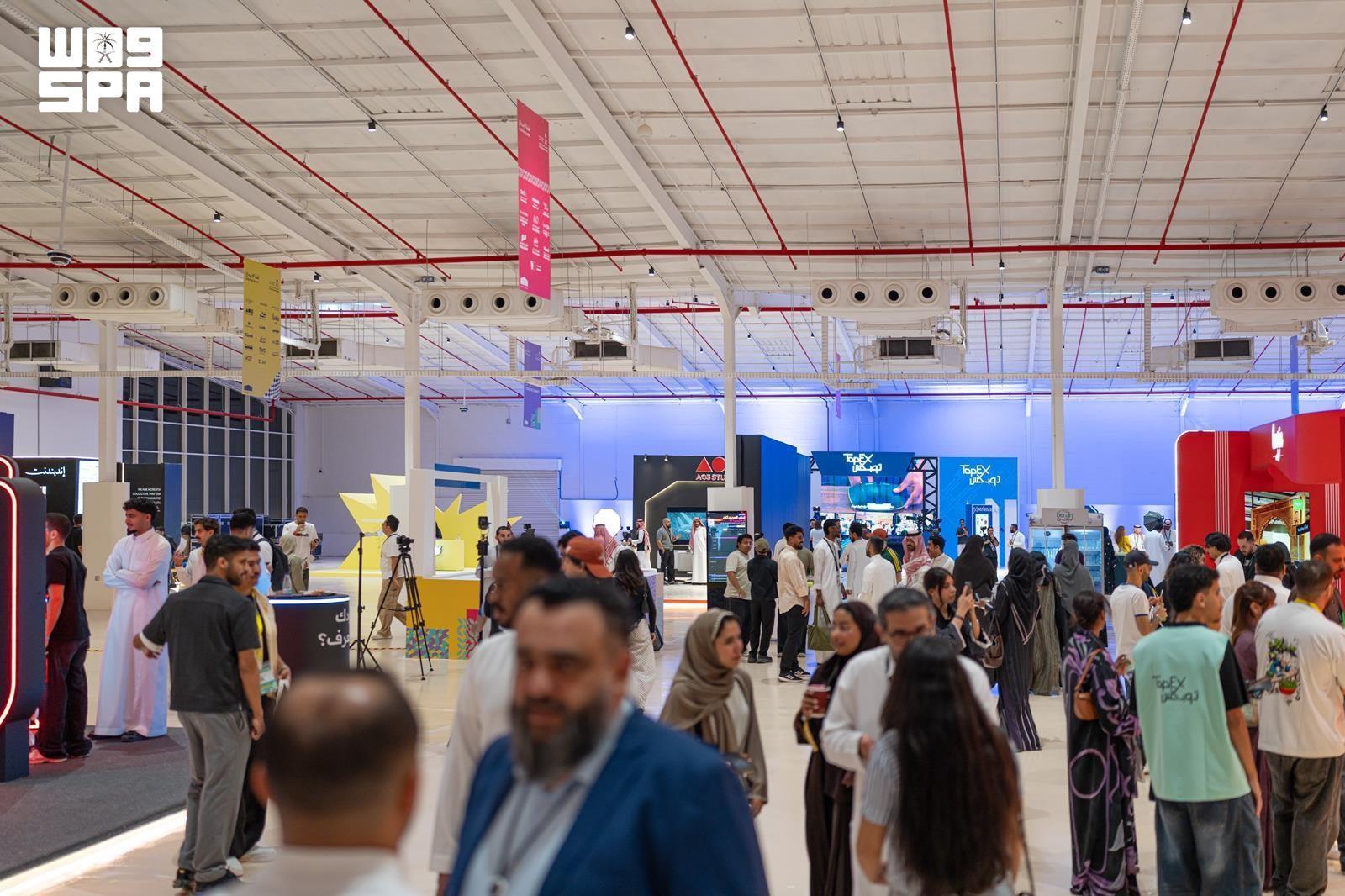 Visitors at the Diriyah Creative Summit