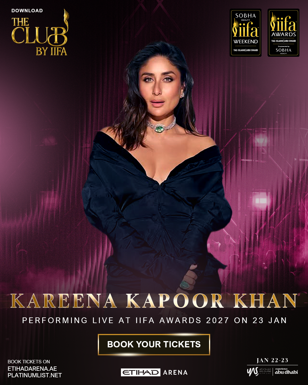 Kareena Kapoor Khan announced to perform live at IIFA Awards 2027 in Abu Dhabi